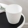 Pot with the pallet "Dun", 1.7 l, the color is white