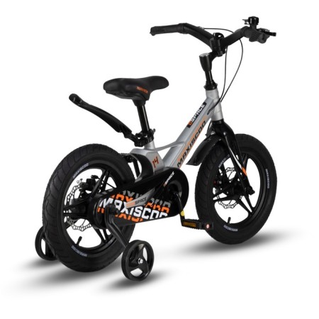 Bicycle 14 ’’ maxiscoo Space deluxe plus, color gray pearls-3