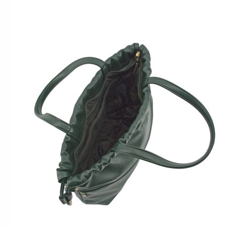 Female bag (B2798-04110) Artificial leather, green, 1x210x32 cm-1