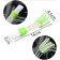 Torso brush for cleaning hard -to -reach places in a car, 16 cm, green