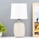 Arizzi table lamp E14 1x40W milk 18x18x33 cm Risalux