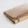 Women's wallet on magnet, beige color