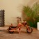 Souvenir tree "Motorcycle" 21x15x6 cm mix