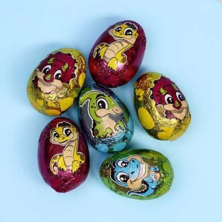 Chocolate eggs "Dinosaur", 75 g