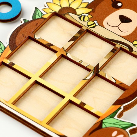 Board game "Cross-cutting Bear"-2