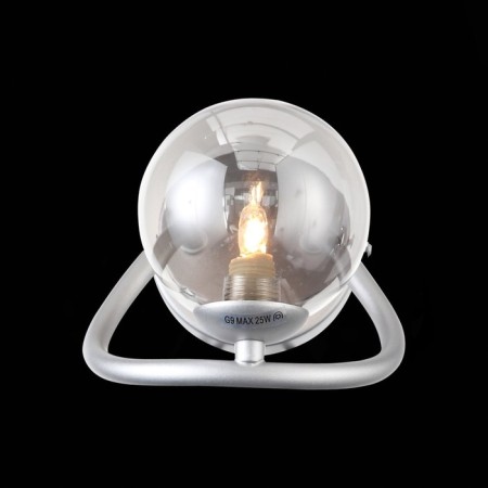 Wall lamp ST LUCE. SL1502.101.01. Legatezza. 1x5 W, G9, 4000K, 189 LM, 11.8x16.9 cm, chromium color-6