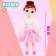 Fashionable hinge doll "Chelsea" in a dress, mix