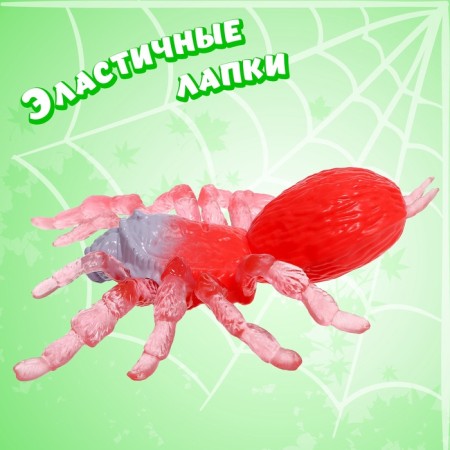 Toy-jerk "Spider", with silicone legs, mix-2