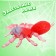 Toy-jerk "Spider", with silicone legs, mix