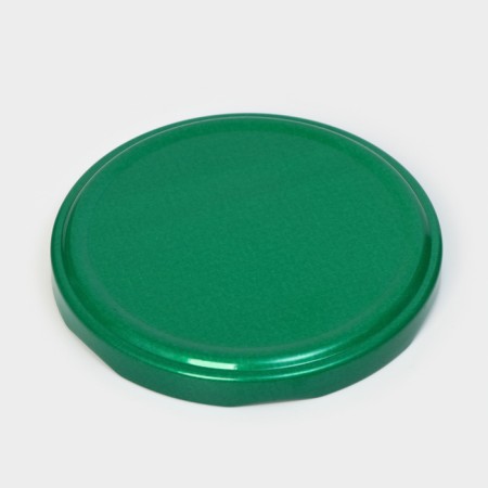 KOMFI canning cover, TO-82 mm, metal, green color, packaging 20 pcs-4