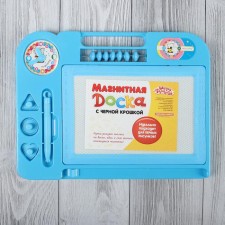 Magnetic board with scores and hours, black baby, MIX color