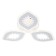 LED lamp 61W 4660lm 3300K-6500K, size 48x48x8 cm