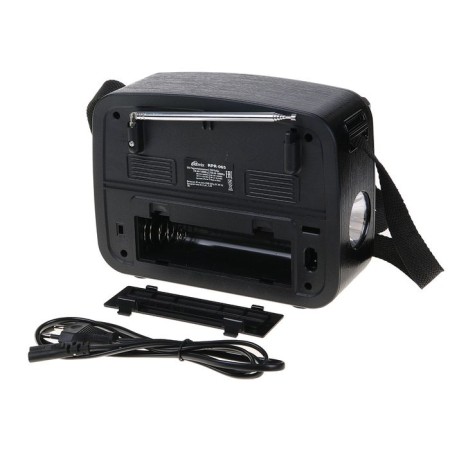 RITMIX RPR-065 Gray radio, mp3 player function, lantern-5