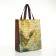 Household bag without fastening, beige color