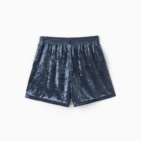 Women's shorts KAFTAN "velvet", 40-42, Gray,-2