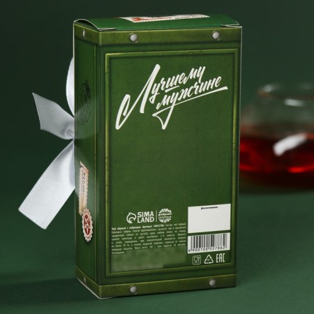 Black tea "best man", taste: thyme, 100 g.-3