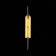 Wall lamp ST LUCE. SL1145.191.01. Callana. 1x60 W, E27, 10x78 cm, color chromium
