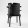 Bake under a cauldron 10 liters, with a door and removable legs