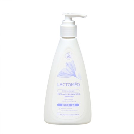Gel for intimate hygiene "Laktomed", delicate daily care, 200 ml-1