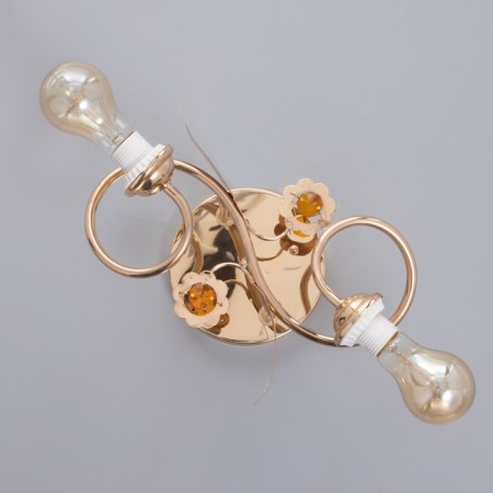 Viola chandelier BP 2x40W E27 Gold Model: 2612379-3