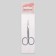 Scissors are manicure, for cuticles, straight, narrow, 9 cm, silver color