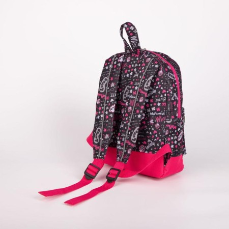 Baby backpack on lightning, external pocket, reflective strip, colorful color-1