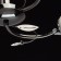 Chandelier "Grace", 3x60W E27, Nickel color
