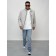 Male spring jacket, size 50, light-gray color