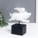 Polystone souvenir "White lead with wings" 18x8x17 cm