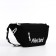 Bag on one shoulder with a zipper, 2 outer pockets, black color