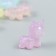 Plastic beads "Unicorns. Color, translucent" set of 25 grams mix 1.1x2.7x2.7 cm