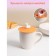 Silicone lid Silicone Lama Silicone, D = 10 cm, Orange color