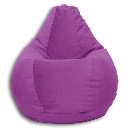 The hand-bag “Pear” is positive Real a, size l, diameter 80 cm, height 100 cm, velor, pink color