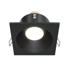 The built-in lamp Technical DL033-2-01B, 1x50W, 8.5x8.5x4.5 cm, GU10, Black Color Black
