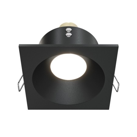 The built-in lamp Technical DL033-2-01B, 1x50W, 8.5x8.5x4.5 cm, GU10, Black Color Black