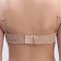 Flasp-upsurger for a bra, 3 rows 3 hooks, 5 × 5.5 cm, beige color