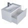 Tumbling under the Uperwood Next sink, 70 cm, white, 1 box