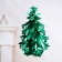 Foil ball "Christmas tree with balls" 23.5x34 cm, mix