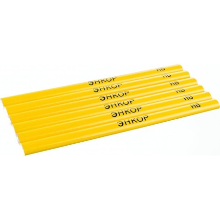 A set of building pencils Encor 3684, with a grinder, 6 pcs.-3