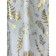 Bath curtains with Joy Home Rings "Golden Plants", 180x200 cm