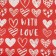 Package Crafts "With Love", von Red, 50 x 70 cm