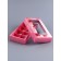 Folding box for 8 sweets "most beautiful", 9.8 x 17.7 x 3.5 cm. Confectionery packaging