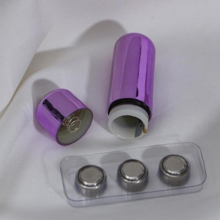 Vibrator Minoman-Roman, Vibroopul, 55 x 17 mm, purple, ABS plastic-2