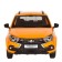 Metal Lada Granta Cross 1:24, doors, hood, trunk, light and sound effects open, orange color