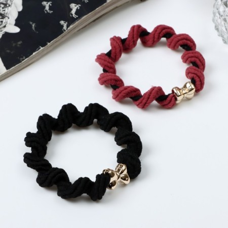Hair elastic band "Mahrushka Elite Bow" Vitkok, 5 cm, mix-1