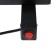 Electric towel Zein PE-09 "Line", 500x600 mm, 4 crossbars, black