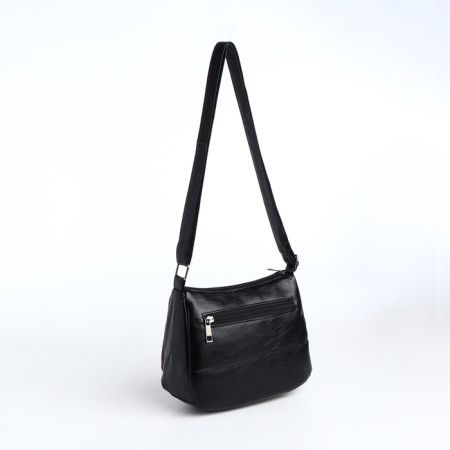Women's bag with lightning, black color-2