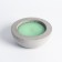 Aromatic candle in concrete "hemisphere", 9x4 cm, green, mint