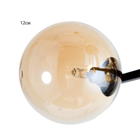 Chandelier 21127/4 bk black 4x40W G9 55x41x20.5cm-6