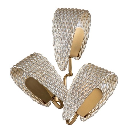 Bra Indigo, 11033/3W Amber. 3x40W, e14, 350x230x340 mm, amber color-1